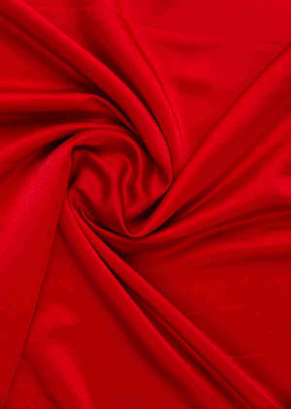 Red Milano Satin