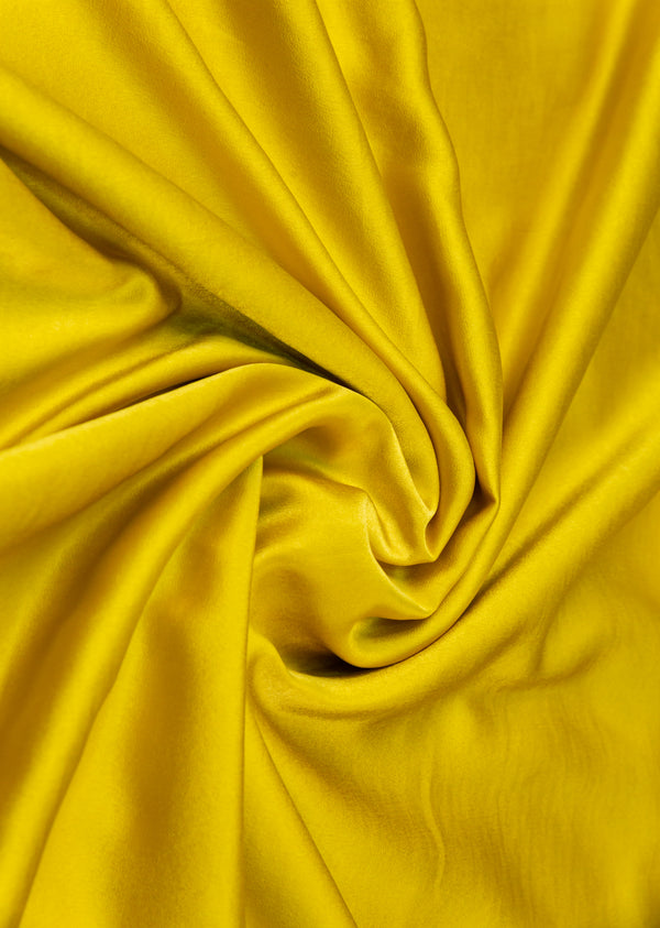 Mustard Yellow Milano Satin