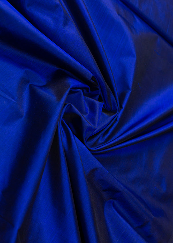 Royal Blue Pure Silk