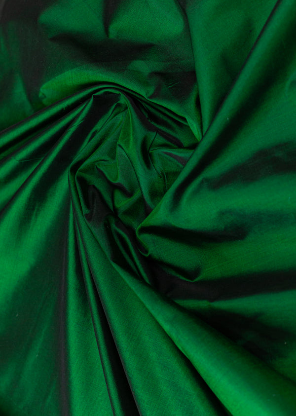 Emerald Green Pure Silk