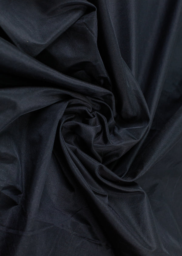 Black Poly Silk