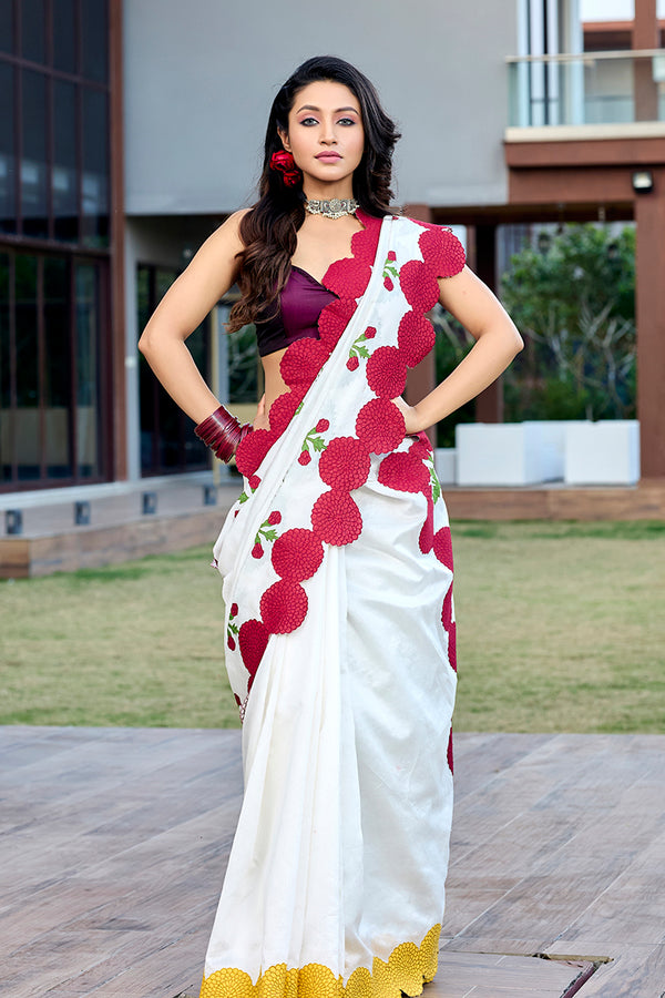 Pure Chanderi  Saree