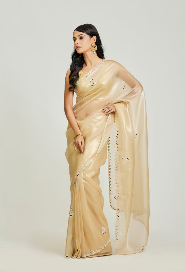 Golden Raina Silk Saree