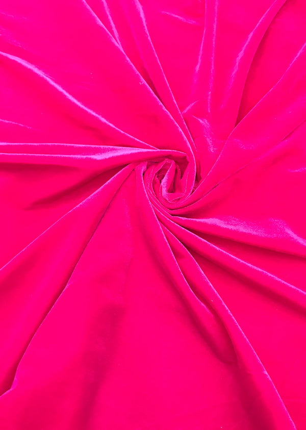 Pink Plain Velvet