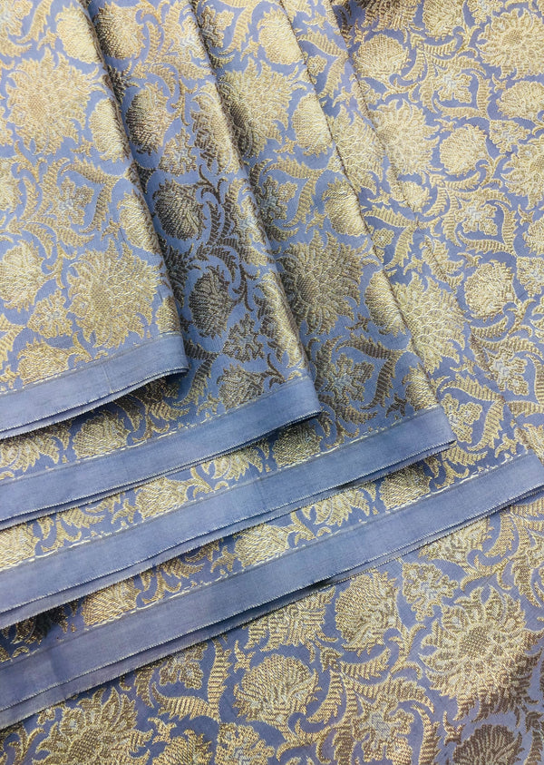 Lavender Blue Brocade